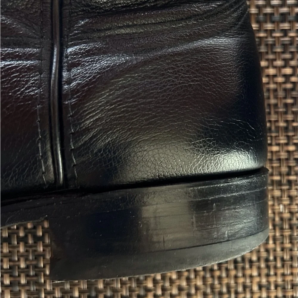 Leather Western Roper Boots